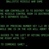 Games like Ballistic Missile War Game